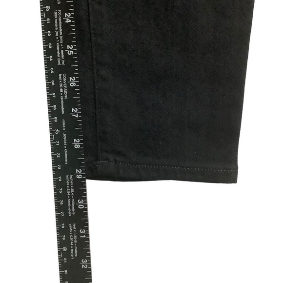 NWT True Religion Jeans Low Rise Skinny Black Embellished Size 32 - Picture 6 of 9